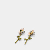 Boucles D'oreilles Blooming Poppy Drip - Simone Rocha - Métal - Multi