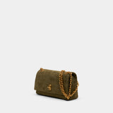 Sac À Bandoulière The Dual Chain Mini - Marc Jacobs - Cuir - Vert
