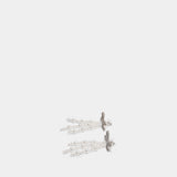 Boucles D'oreilles Bow Pearl - SELF PORTRAIT - Synthétique - Ivoire