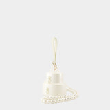 Sac À Bandoulière Gâteau Perlé - Simone Rocha - Beige