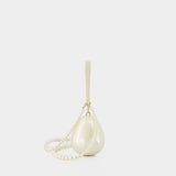 Sac À Bandoulière Micro Egg - Simone Rocha - PVC - Blanc