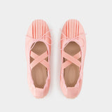 Ballerines - Simone Rocha - Soie - Rose