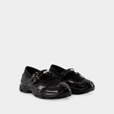 Ballerines Tracker - Simone Rocha - Maille - Noir
