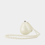 Sac À Bandoulière Micro Egg - Simone Rocha - Synthétique - Blanc