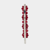 Barrettes Flower - Simone Rocha - Crystal - Rouge