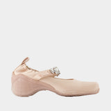 Sneakers Ballet Turbo - Simone Rocha - Synthétique - Rose