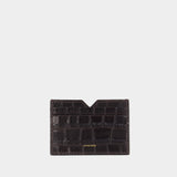 Porte Carte Calli - ANINE BING - Cuir - Marron