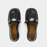 Mocassins Aj1348 - Toga Pulla - Cuir - Noir
