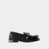 Mocassins Aj1348 - Toga Pulla - Cuir - Noir