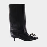 Bottes Aj1420 - Toga Pulla - Cuir - Noir