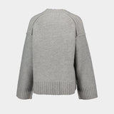 Pull Sakeiku - Samsoe Samsoe - Laine - Gris