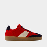 Sneakers Sanoa - Samsoe Samsoe - Cuir - Rouge