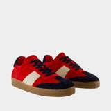 Sneakers Sanoa - Samsoe Samsoe - Cuir - Rouge