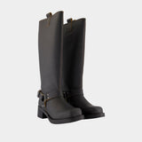 Bottes Sabrenta - Samsoe Samsoe - Cuir - Vert