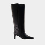 Bottes Saray - SAMSØE SAMSØE - Cuir - Noir