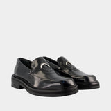Mocassins Saryesgade 15976 - SAMSØE SAMSØE - Cuir - Noir