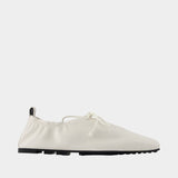 Ballerines Salilli Laced 15978 - SAMSØE SAMSØE - Cuir - Blanc