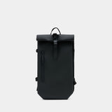 Sac À Dos Rolltop Large W3 - RAINS - Synthétique - Noir