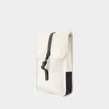 Sac À Dos Mini W3 - RAINS - Synthétique - Blanc
