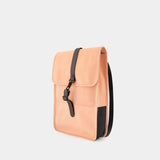 Sac À Dos Mini W3 - RAINS - Synthétique - Corail