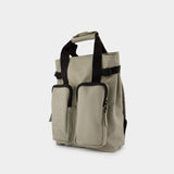 Sac À Dos Texel Tote W3 - RAINS - Synthétique - Gris