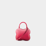 Sac À Main Butterfly Small Gradient - Ganni - Cuir Synthétique - Rose