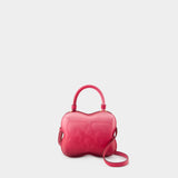 Sac À Main Butterfly Small Gradient - Ganni - Cuir Synthétique - Rose