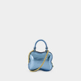 Sac À Bandoulière Butterfly Nano - Ganni - Cuir Synthétique - Bleu