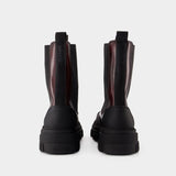 Bottines Chelsea - Ganni - Synthétique - Noir