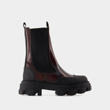 Bottines Chelsea - Ganni - Synthétique - Noir