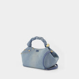 Sac À Bandoulière Bou Small - Ganni - Denim - Bleu