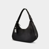 Sac Porté Épaule Bou Xxl - Ganni - Cuir - Noir