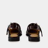 Ballerines - Ganni - Polyester - Bordeaux