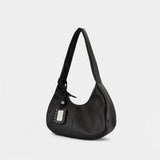 Sac Porté Épaule Bou Medium - Ganni - Cuir - Noir