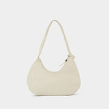 Sac Porté Épaule Bou Medium - Ganni - Cuir - Blanc