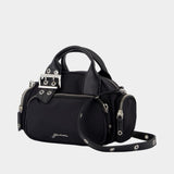 Sac À Bandoulière Bucky Polochon Small - Ganni - Nylon - Noir