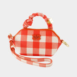 Porte-Clé Bou Nano - Ganni - Cuir - Rouge