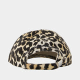 Casquette Leo - Ganni - Coton - Imprimé