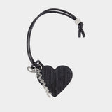 Miroir Bou Heart Snake - Ganni - Synthétique - Noir