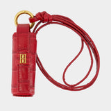 Charm Vera Lipstick - By Malene Birger - Cuir - Rouge