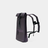 Sac À Dos Rolltop W3 - RAINS - Synthétique - Violet