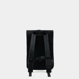 Sac À Dos Rolltop W3 - RAINS - Synthétique - Noir