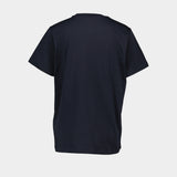 T-Shirt Basic Jersey - Ganni - Coton - Noir