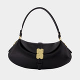 Sac Porté Épaule B Kat - Ganni - Synthétique - Noir