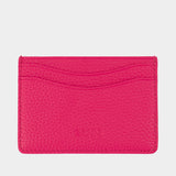 Porte-Carte Bou - Ganni - Synthétique - Rose