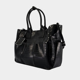 Sac De Voyage Posy - Ganni - Cuir - Noir