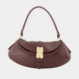 Sac Porté Épaule B Kat Butter - Ganni - Synthétique - Marron
