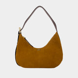 Sac Porté Épaule Hobo Belt Medium - Ganni - Synthétique - Marron
