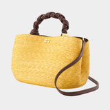 Sac À Main Bou Small - Ganni - Synthétique - Jaune