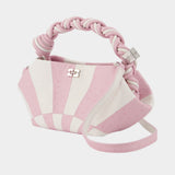 Sac À Main Bou Mini Circus - Ganni - Synthétique - Rose